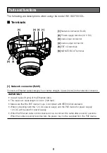 Предварительный просмотр 8 страницы i-PRO WV-S22700-V2L Basic Information