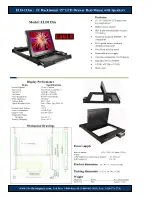 I-Tech ELD115m Specifications preview