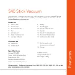 Предварительный просмотр 3 страницы i-Vac S40 Manual