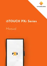 i3-TECHNOLOGIES i3TOUCH PXr Series Manual preview