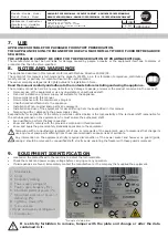 Preview for 14 page of Iarp AB 400 P User Instructions