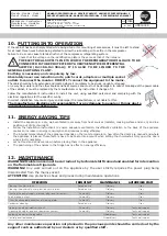 Preview for 15 page of Iarp AB 400 P User Instructions