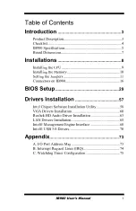 Preview for 3 page of IBASE Technology IB980 User Manual