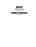 Предварительный просмотр 1 страницы IBASE Technology MB950 User Manual