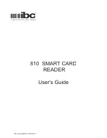 IBC 810 User Manual preview