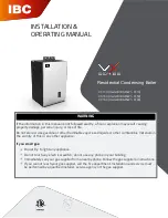 IBC VX Series Installation & Operating Manual preview