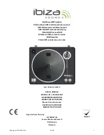 Ibiza sound LP200 User Manual preview