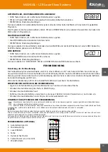 Предварительный просмотр 13 страницы Ibiza LZR430RGB Manual