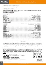 Предварительный просмотр 16 страницы Ibiza LZR430RGB Manual