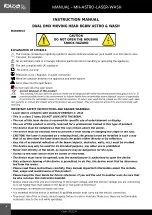 Preview for 4 page of Ibiza MH-ASTRO-LASER-WASH Manual