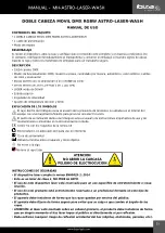 Preview for 25 page of Ibiza MH-ASTRO-LASER-WASH Manual