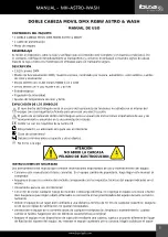 Предварительный просмотр 21 страницы Ibiza MH-ASTRO-WASH Manual