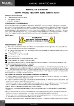 Предварительный просмотр 24 страницы Ibiza MH-ASTRO-WASH Manual