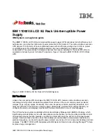 IBM 11000 VA LCD 5U Manual preview
