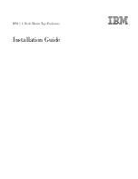 IBM 1U Installation Manual preview