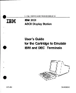 Preview for 2 page of IBM 3151 User Manual