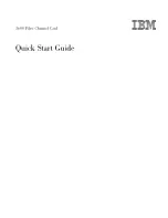 Preview for 1 page of IBM 3600 Quick Start Manual