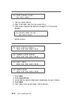 Предварительный просмотр 210 страницы IBM 4232 PRINTER MODEL 302 Manual