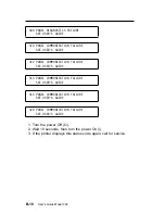 Предварительный просмотр 218 страницы IBM 4232 PRINTER MODEL 302 Manual