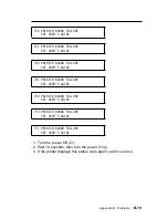 Предварительный просмотр 219 страницы IBM 4232 PRINTER MODEL 302 Manual