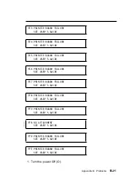 Предварительный просмотр 221 страницы IBM 4232 PRINTER MODEL 302 Manual