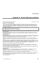 Preview for 177 page of IBM 600E - ThinkPad 2645 - PII 400 MHz User'S Reference Manual