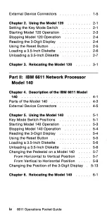 Preview for 5 page of IBM 6611 Pocket Manual