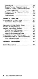 Preview for 7 page of IBM 6611 Pocket Manual