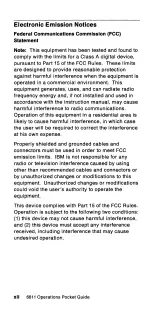 Preview for 13 page of IBM 6611 Pocket Manual