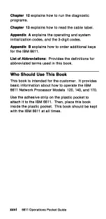 Preview for 27 page of IBM 6611 Pocket Manual