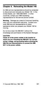 Preview for 72 page of IBM 6611 Pocket Manual