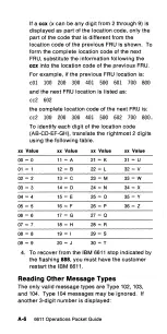 Preview for 123 page of IBM 6611 Pocket Manual