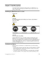 Предварительный просмотр 27 страницы IBM 8677 - BladeCenter Rack-mountable - Power... Installation And User Manual