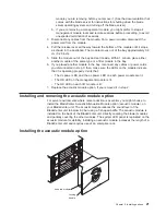 Предварительный просмотр 35 страницы IBM 8677 - BladeCenter Rack-mountable - Power... Installation And User Manual