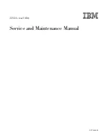 IBM Cloud Object Storage System Slicestor 2212... Service And Maintenance Manual preview