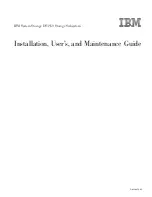 Preview for 3 page of IBM DS3950 Installation, User'S, And Maintenance Manual