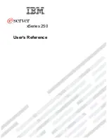 IBM eServer 250 xSeries User Reference Manual preview