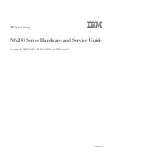 Preview for 1 page of IBM N6270 Hardware And Service Manual