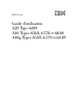IBM NetVista A40 Manual D'Utilisation preview