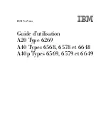 Preview for 3 page of IBM NetVista A40 Manual D'Utilisation