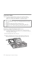 Предварительный просмотр 46 страницы IBM PC 300GL Types 6275 Installation Manual