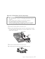 Предварительный просмотр 63 страницы IBM PC 300GL Types 6275 Installation Manual