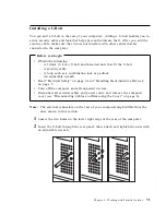 Preview for 85 page of IBM PC 300PL Types 6862 Installation Manual