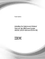 Предварительный просмотр 3 страницы IBM S822LC Installing The System And Ordered Parts