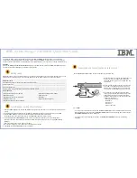 Предварительный просмотр 1 страницы IBM SAN06B-R Quick Start Manual