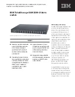 Предварительный просмотр 1 страницы IBM SAN32M-2 Manual