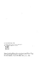 Preview for 3 page of IBM Selectric Maintenance Manual