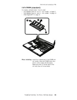 Предварительный просмотр 89 страницы IBM ThinkPad T40 Hardware Maintenance Manual