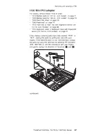 Предварительный просмотр 103 страницы IBM ThinkPad T40 Hardware Maintenance Manual