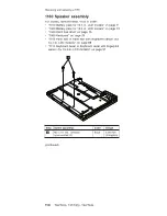 Предварительный просмотр 116 страницы IBM ThinkPad T40 Hardware Maintenance Manual